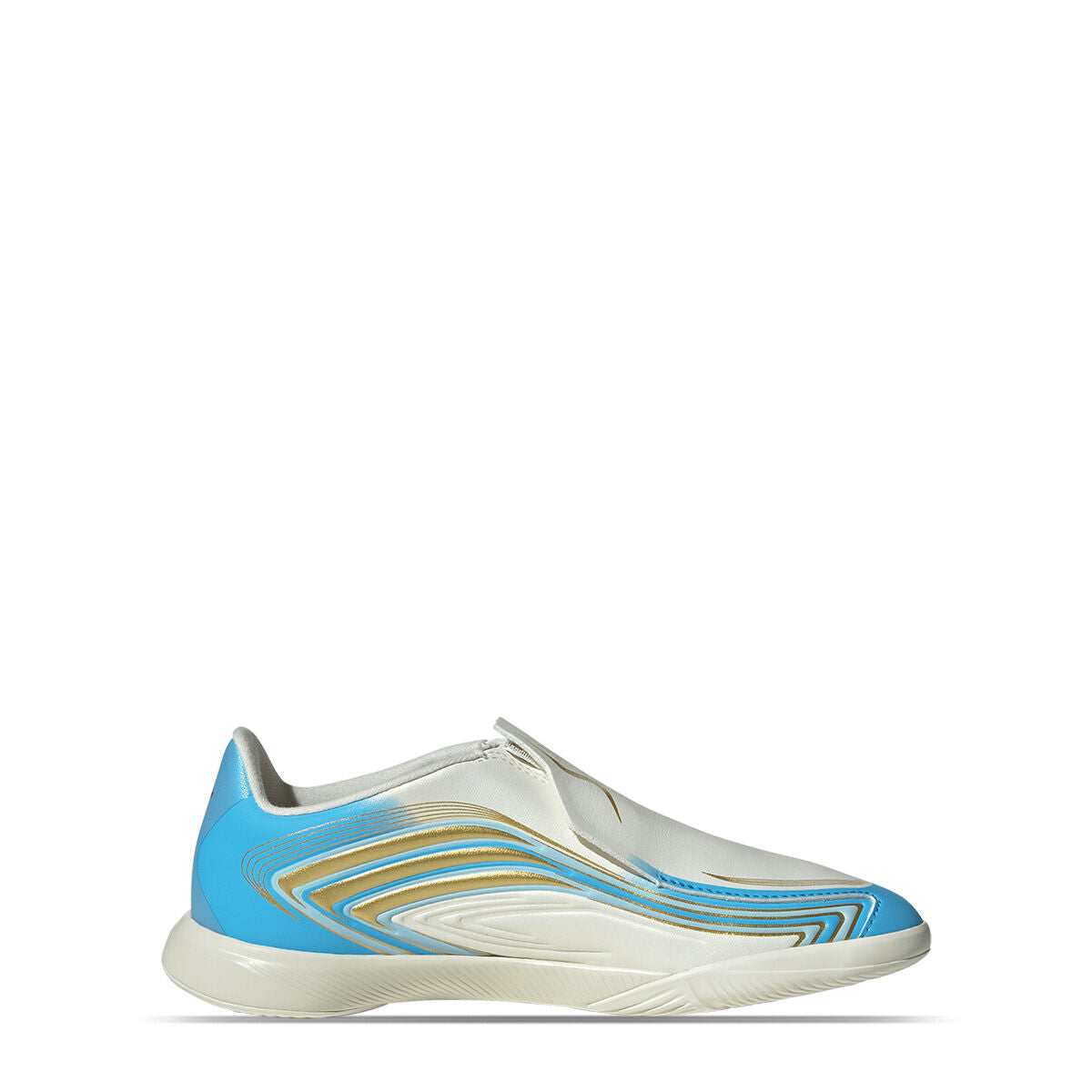 adidas F50 Messi League Laceless Indoor Boots product image 3, provided for visual reference and product detail review