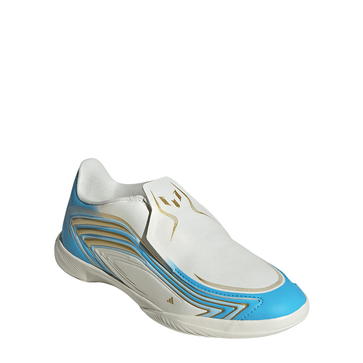 adidas F50 Messi League Laceless Indoor Boots product image 4, provided for visual reference and product detail review