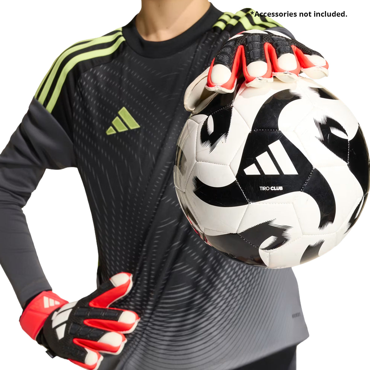 adidas Predator Match Fingersave Junior Goalkeeper Gloves product image 5, provided for visual reference and product detail