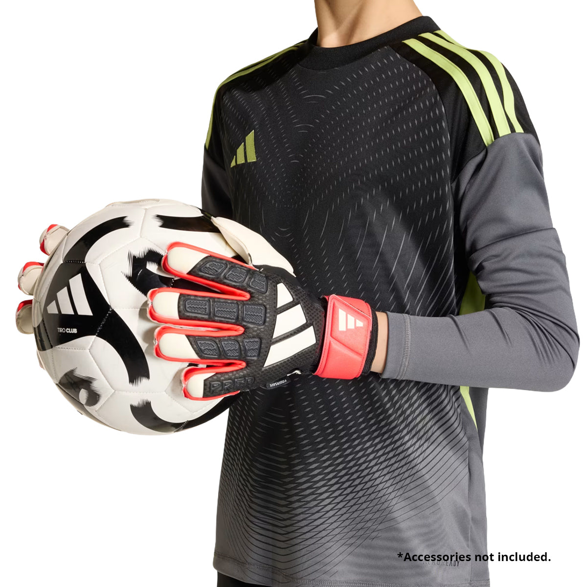 adidas Predator Match Fingersave Junior Goalkeeper Gloves product image 6, provided for visual reference and product detail