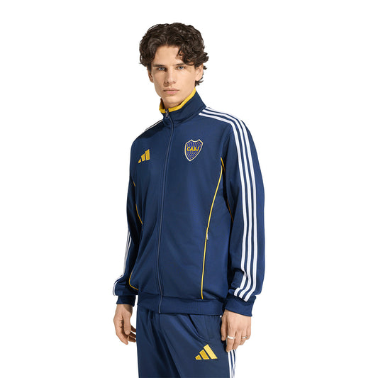 adidas Boca Juniors Anniversary Track Jacket product image 1, provided for visual reference and product detail review