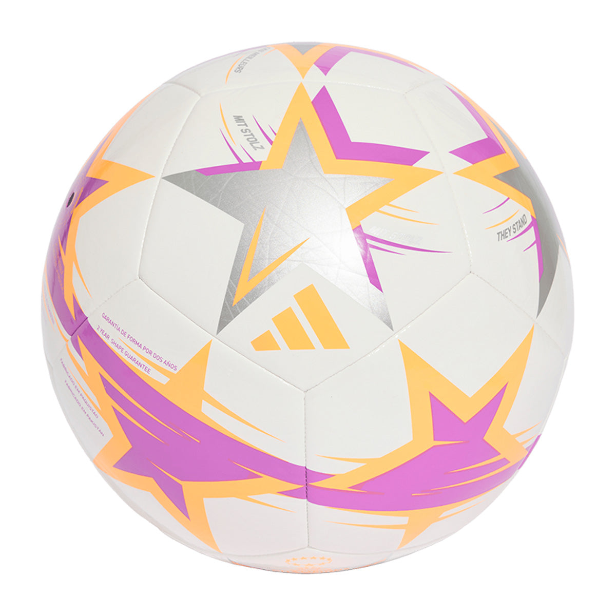 adidas Club Womens UCL 26/27 Soccer Ball product image 2, provided for visual reference and product detail review