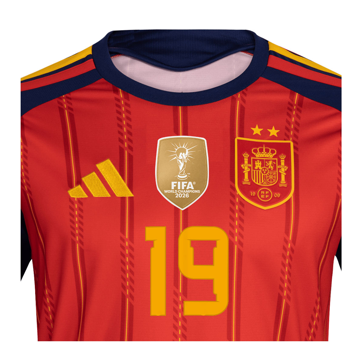 adidas Spain 2026 Lamine Yamal Home Winner Jersey product image 3, provided for visual reference and product detail review
