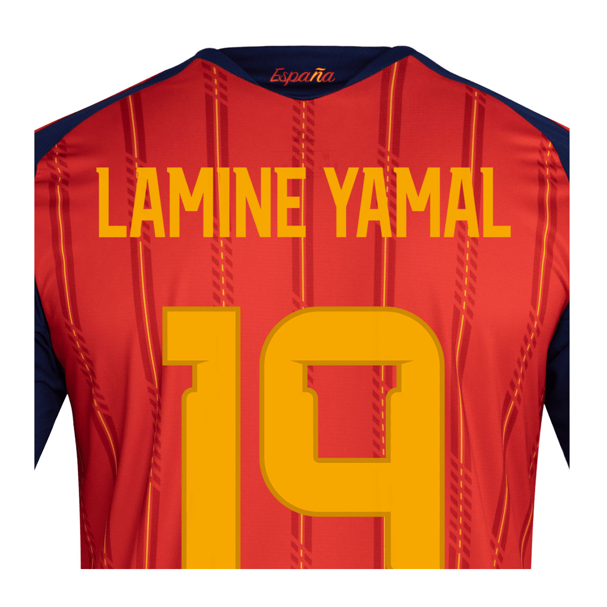 adidas Spain 2026 Lamine Yamal Home Winner Jersey product image 4, provided for visual reference and product detail review
