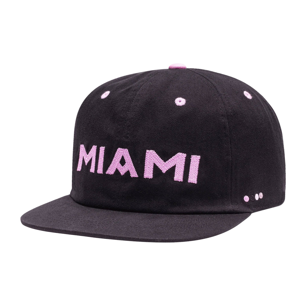 INTER MIAMI CITY EDITION BANKROLL Snapback HAT product image 1, provided for visual reference and product detail review