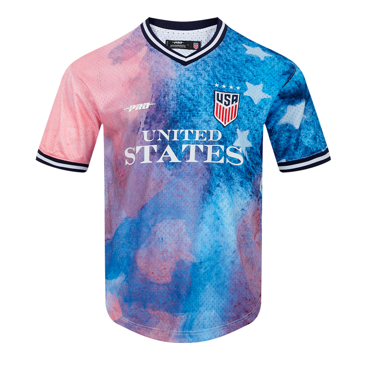 Pro Standard US Soccer Sublimated Mesh Shirt product image 1, provided for visual reference and product detail review