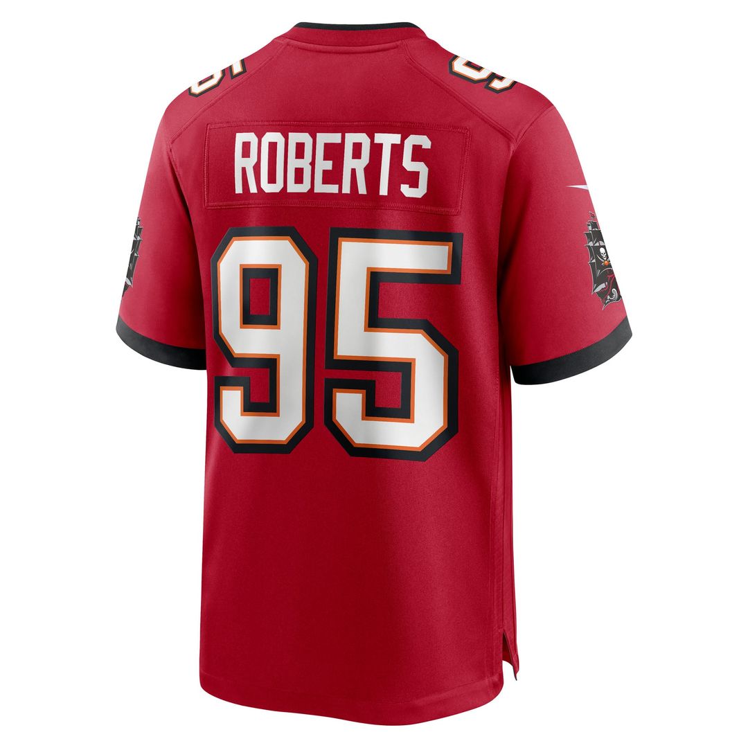 Tampa Bay Buccaneers Elijah Roberts Nike Red Game Jersey product image 3