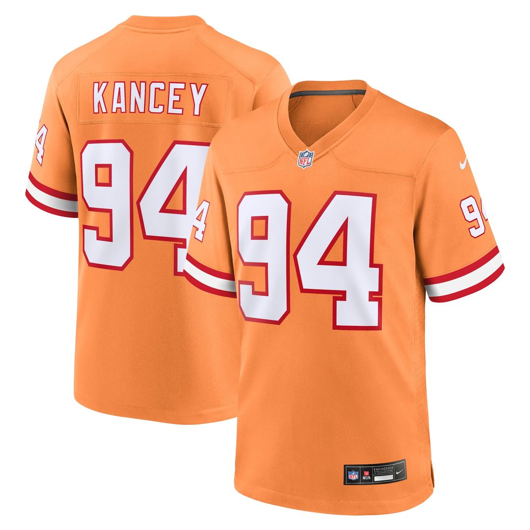 Tampa Bay Buccaneers Calijah Kancey Nike White Game Jersey product image 7