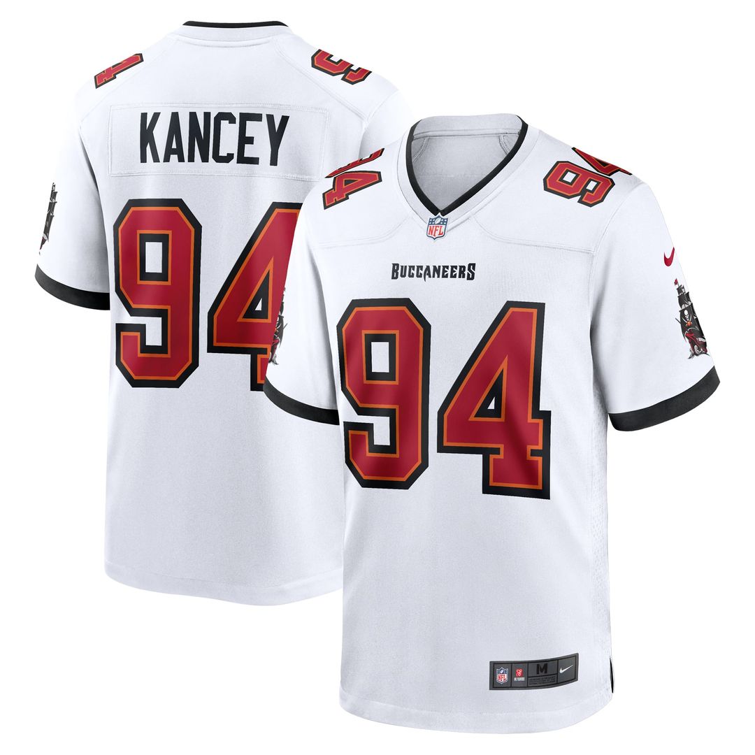 Tampa Bay Buccaneers Calijah Kancey Nike White Game Jersey product image 1