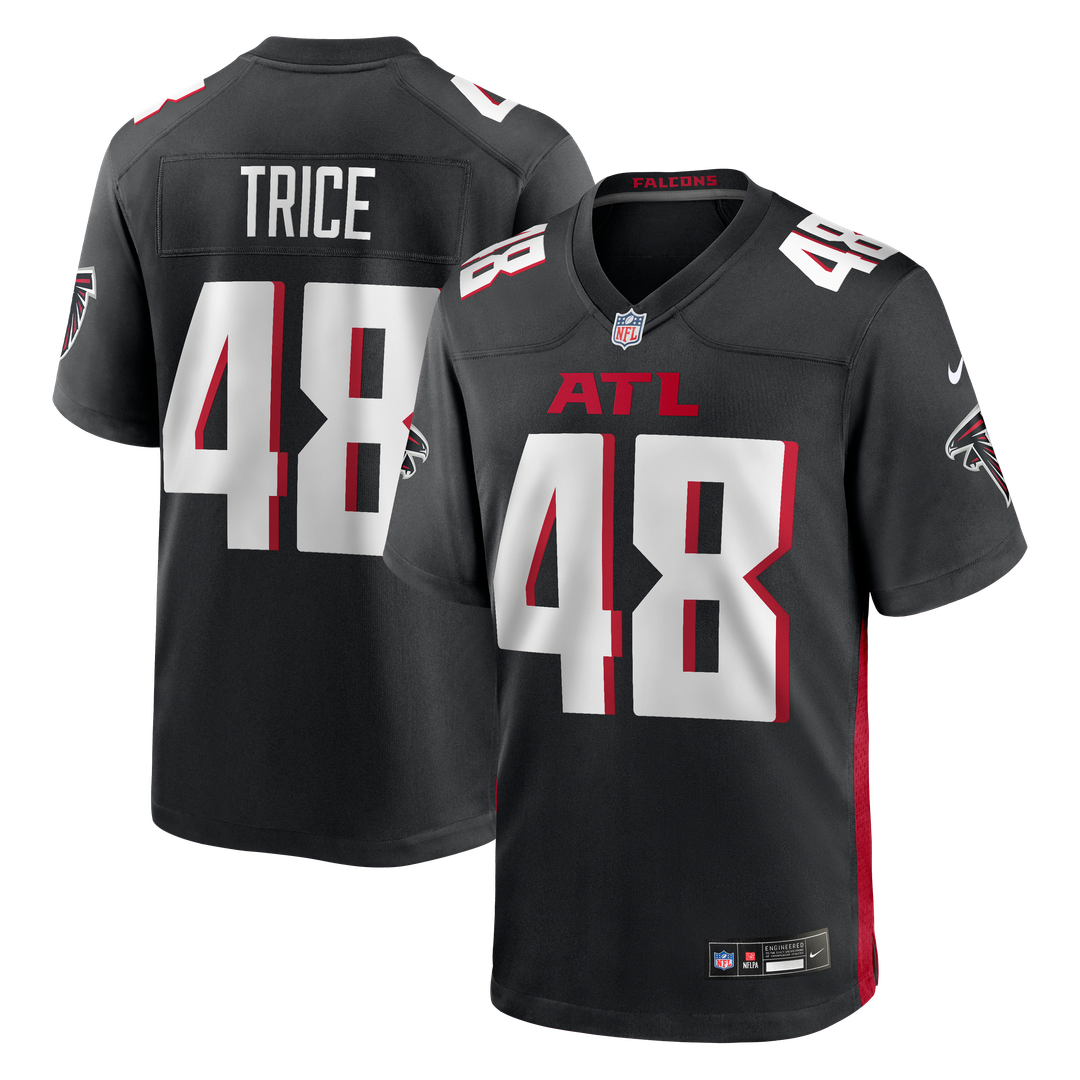 Atlanta Falcons Bralen Trice Nike Black Game Jersey product image 1