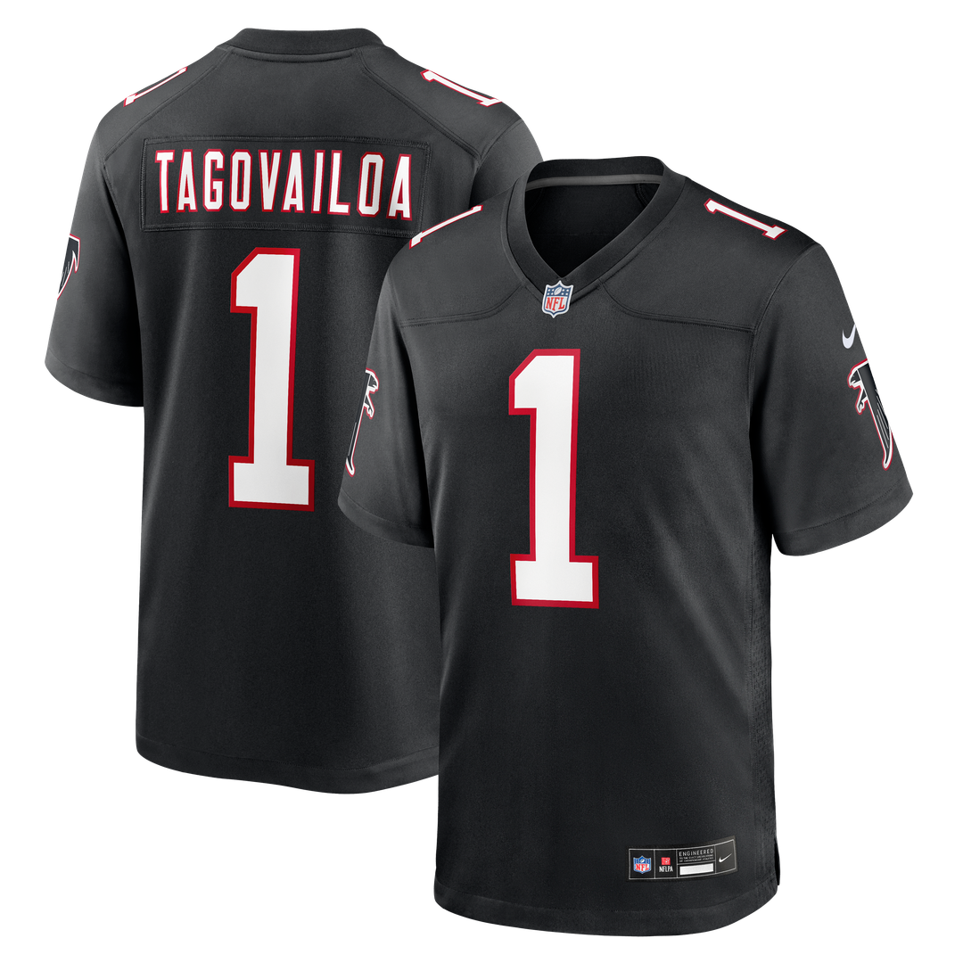 Atlanta Falcons Tua Tagovailoa Nike Black Alternate Game product image 1