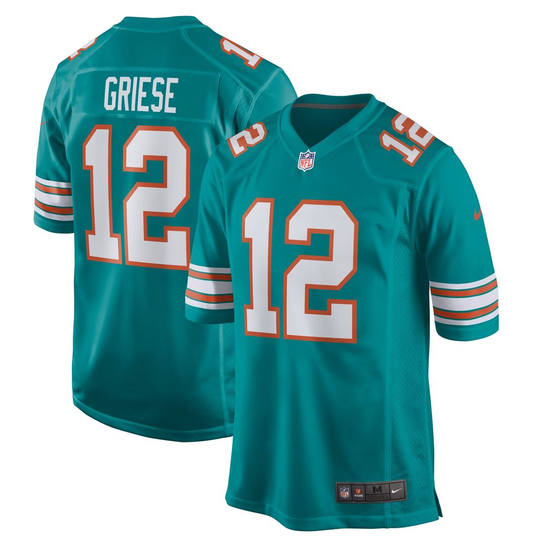 Miami Dolphins Bob Griese Nike Aqua Retired Player Jersey product image 1