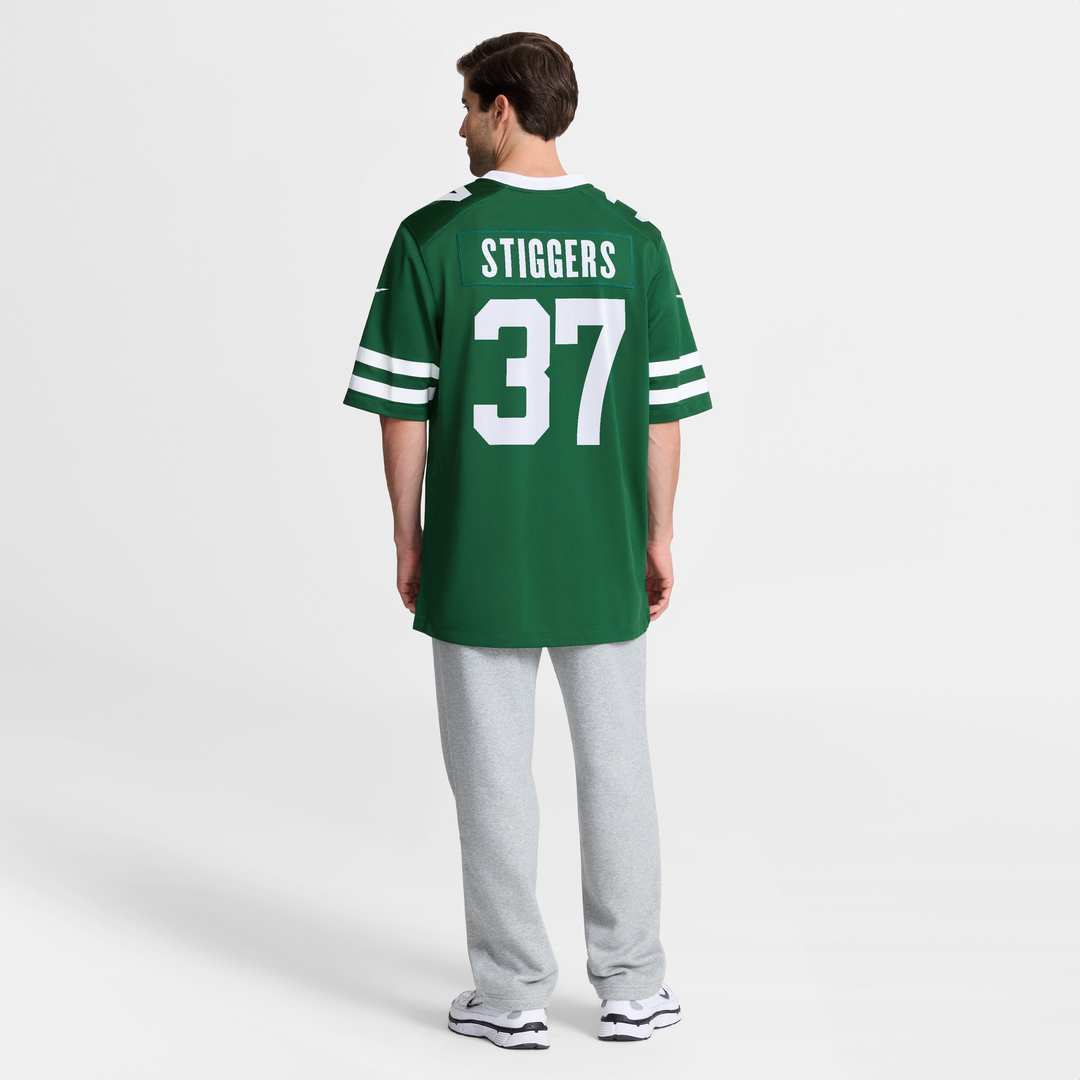 New York Jets Qwan'tez Stiggers Nike Legacy Green Game product image 8