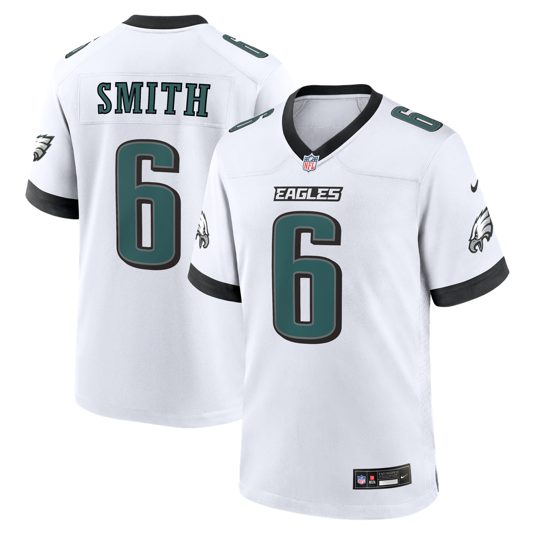 Philadelphia Eagles DeVonta Smith Nike White Game Jersey product image 4