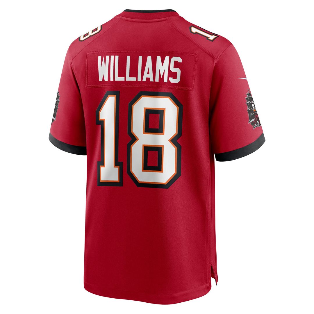 Tampa Bay Buccaneers Josh Williams Nike Red Game Jersey product image 3