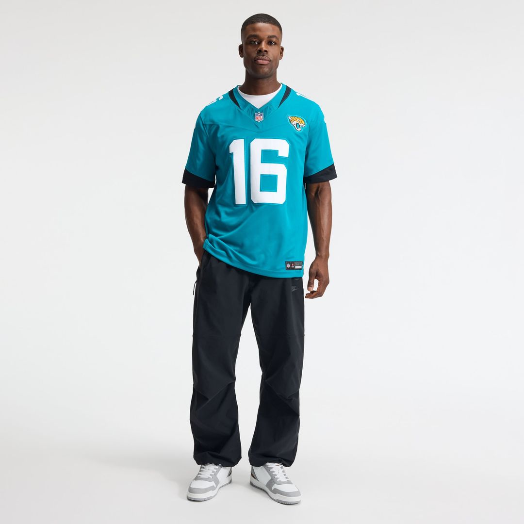 Jacksonville Jaguars Trevor Lawrence Nike Teal Team Vapor product image 4