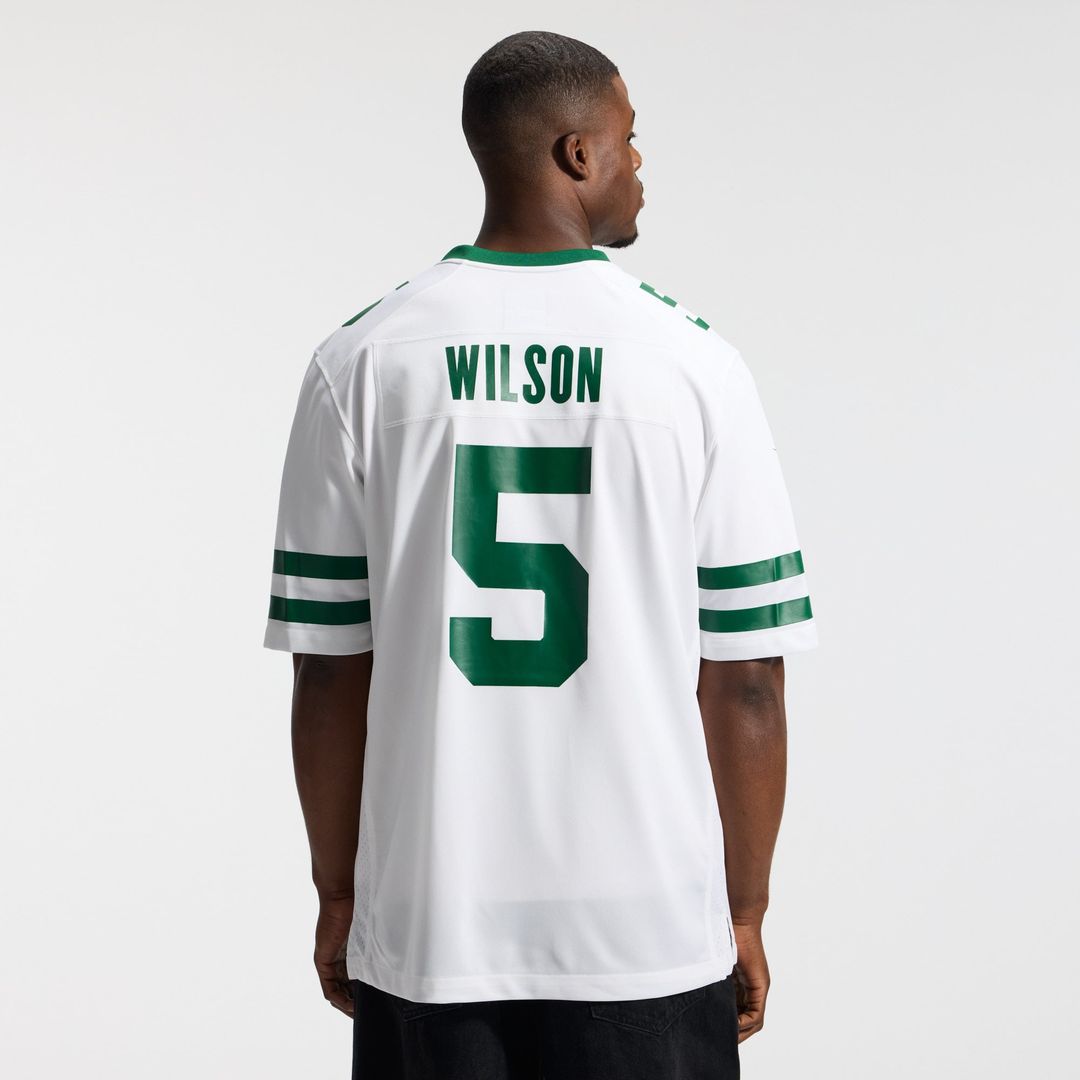 New York Jets Garrett Wilson Nike Legacy White Game Jersey product image 16