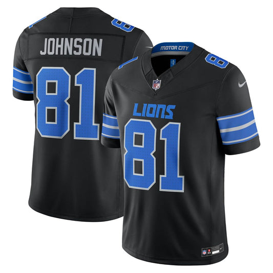 Detroit Lions Calvin Johnson Nike Black Alternate Vapor product image 1