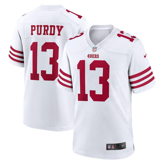 San Francisco 49ers Brock Purdy Nike White Game Jersey product image 1