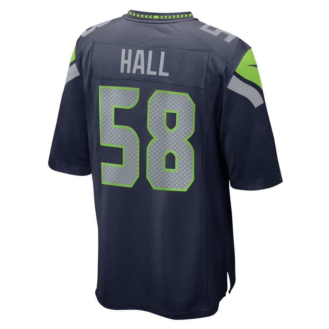 Seattle Seahawks Derick Hall Nike College Navy Game Jersey product image 3