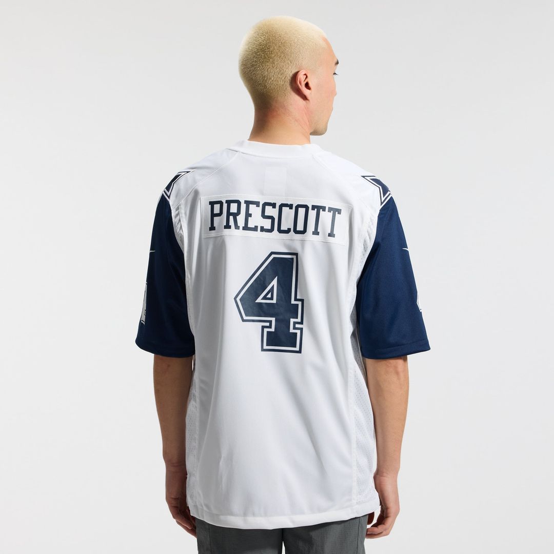 Dallas Cowboys Dak Prescott Nike White Alternate Game Team product image 16