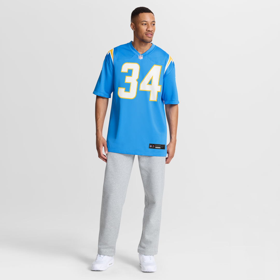 Los Angeles Chargers Keaton Mitchell Nike Powder Blue Game product image 4