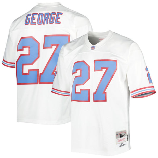 Houston Oilers Eddie George Mitchell & Ness White Legacy product image 1