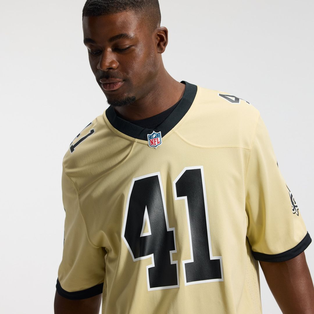 New Orleans Saints Alvin Kamara Nike White Alternate Game product image 24