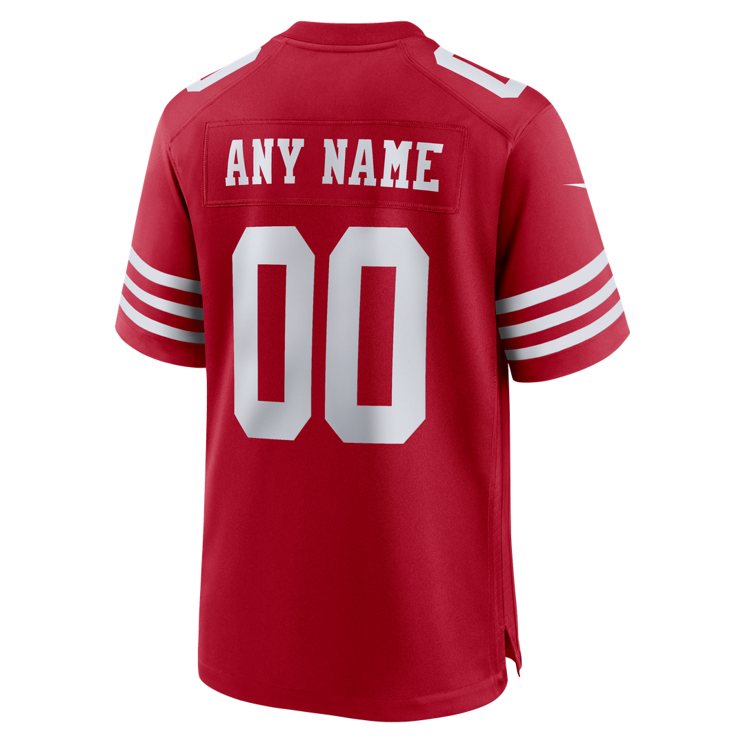 San Francisco 49ers Nike Scarlet 80th Anniversary Custom product image 5