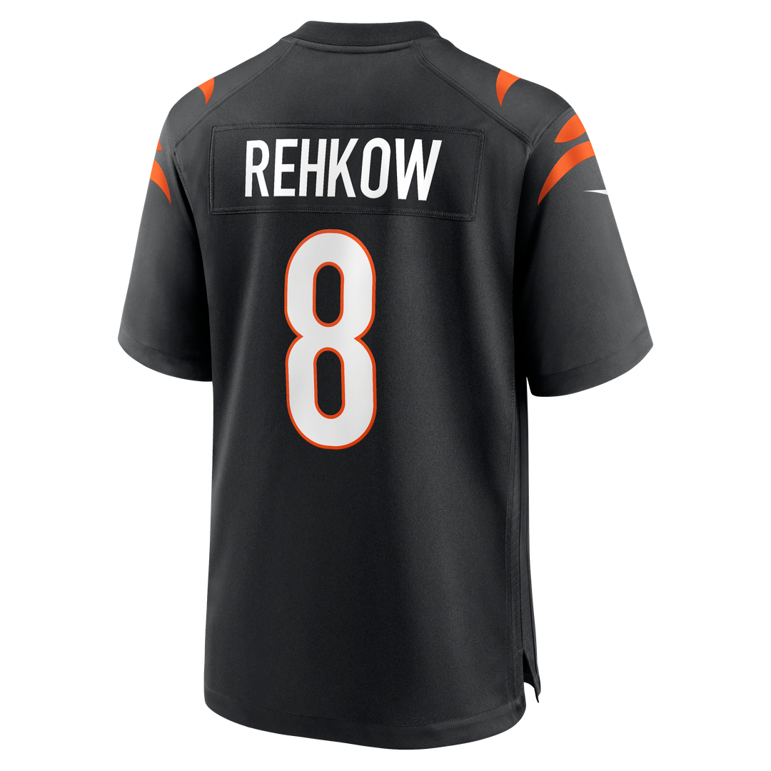 Cincinnati Bengals Ryan Rehkow Nike Black Game Jersey product image 3
