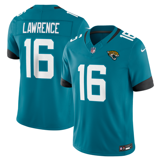 Jacksonville Jaguars Trevor Lawrence Nike Teal Team Vapor product image 1
