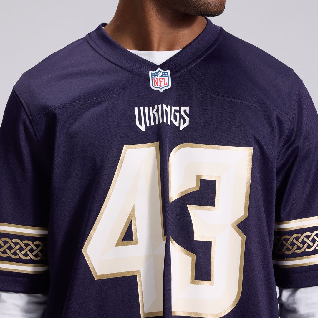 Minnesota Vikings Andrew Van Ginkel Nike Purple 2026 product image 8