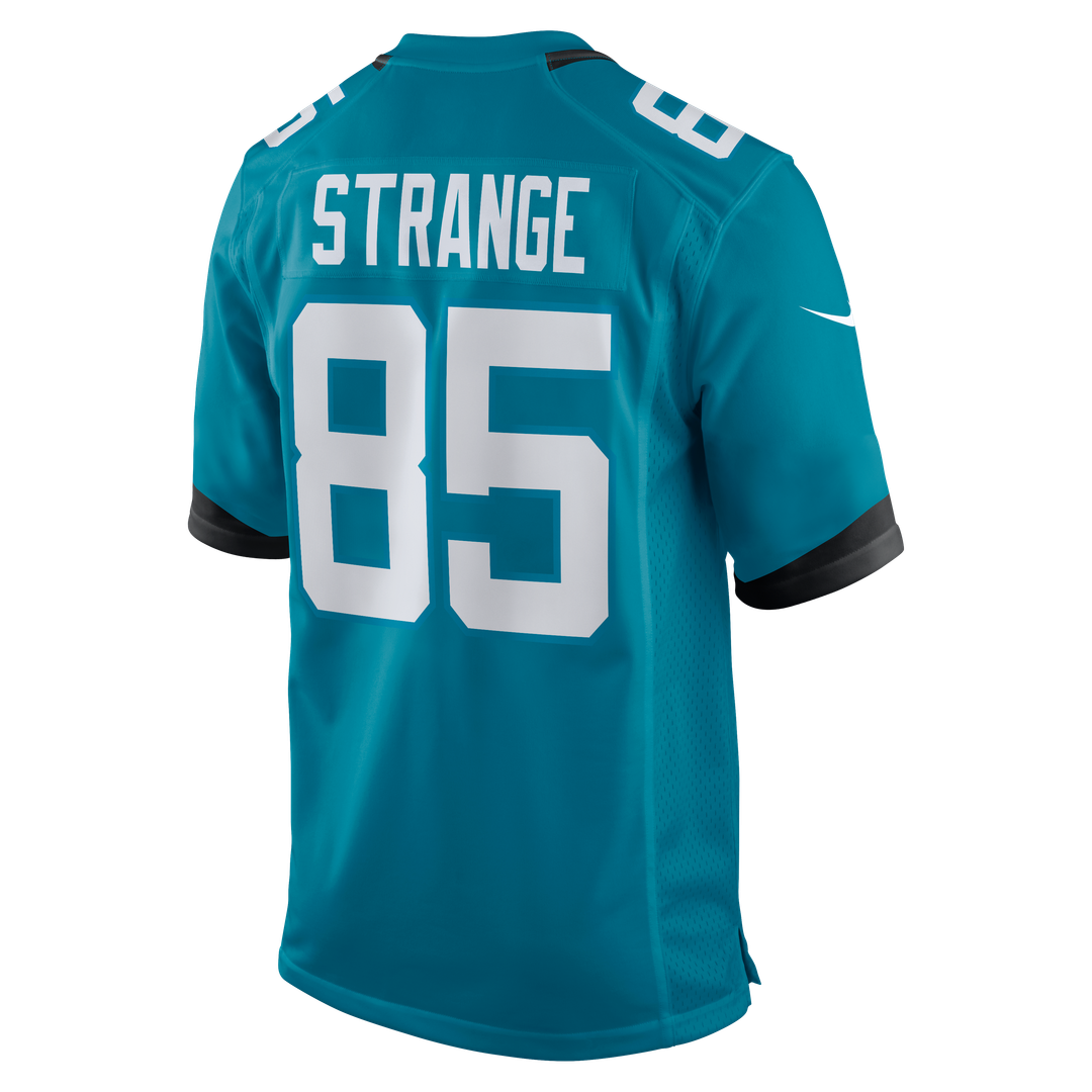 Jacksonville Jaguars Brenton Strange Nike Teal Game Jersey product image 3