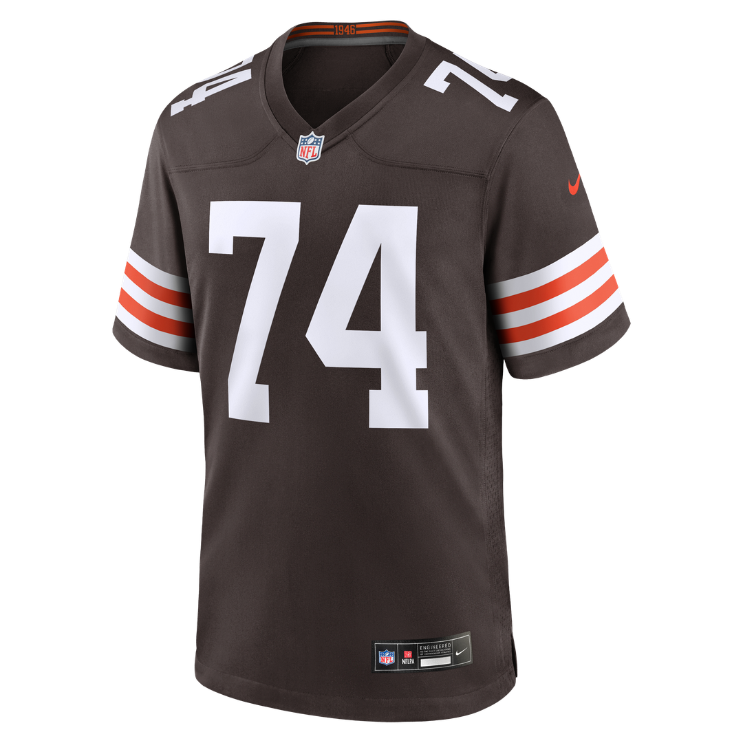 Cleveland Browns Elgton Jenkins Nike Brown Game Jersey product image 2