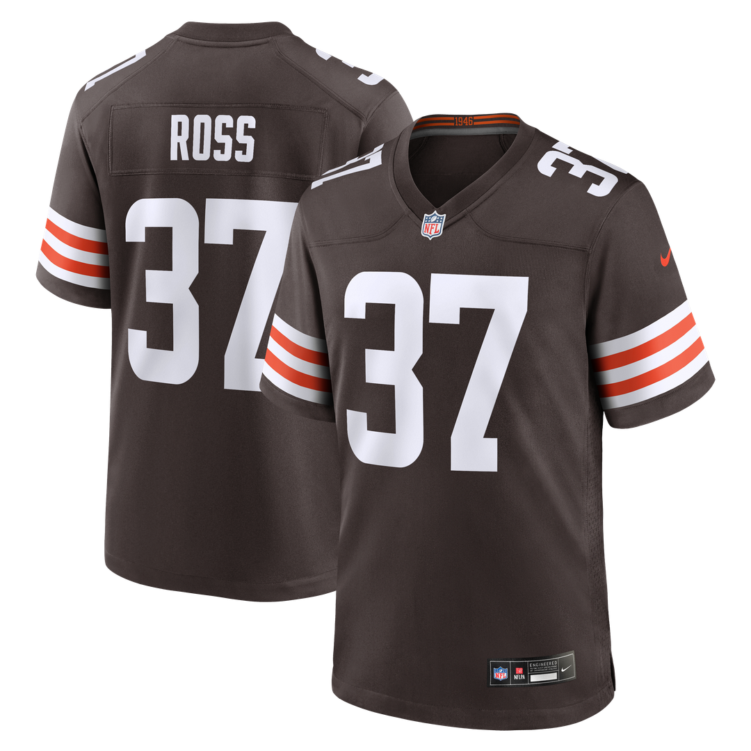 Cleveland Browns D'Angelo Ross Nike Brown Game Jersey product image 1