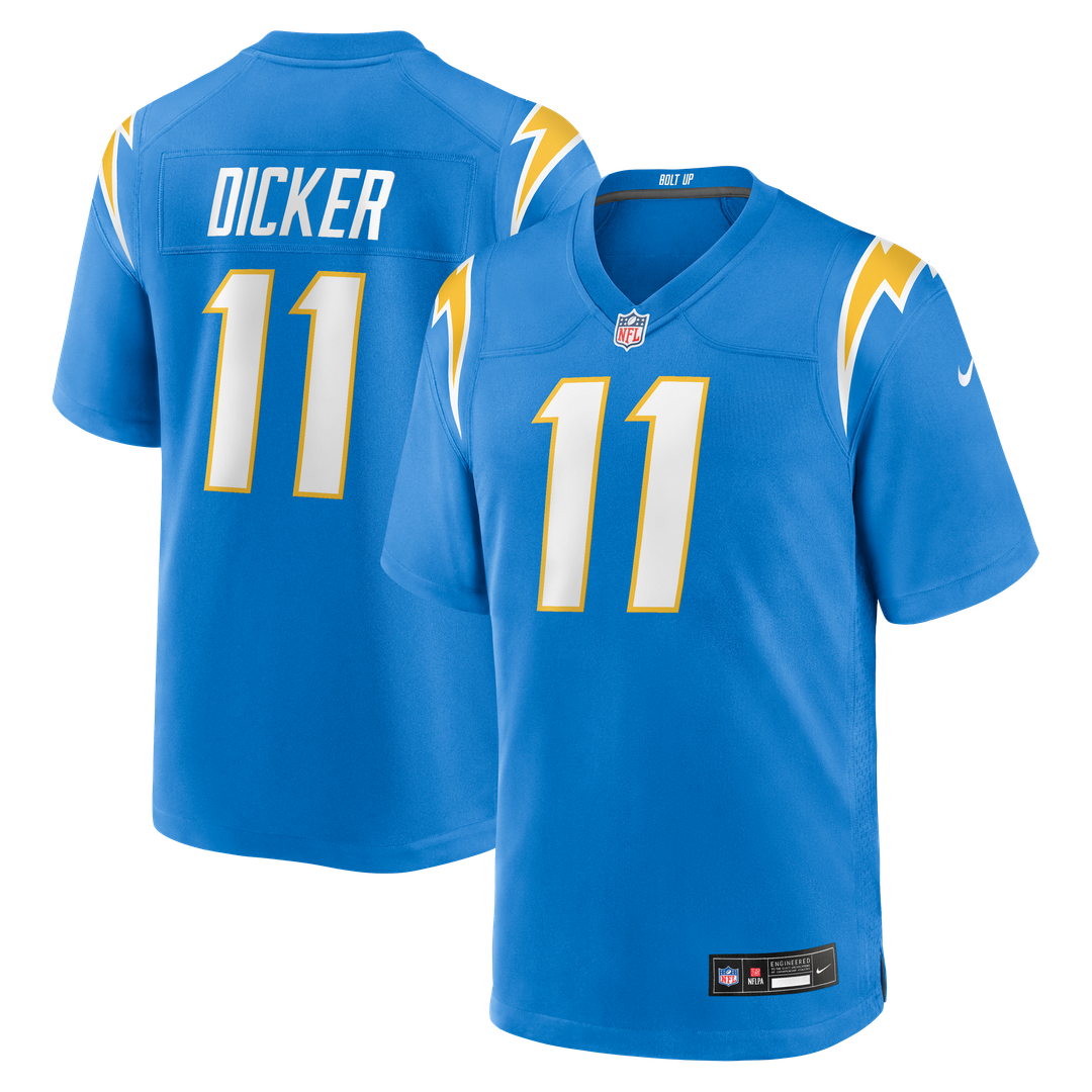 Los Angeles Chargers Cameron Dicker Nike Powder Blue Game product image 1