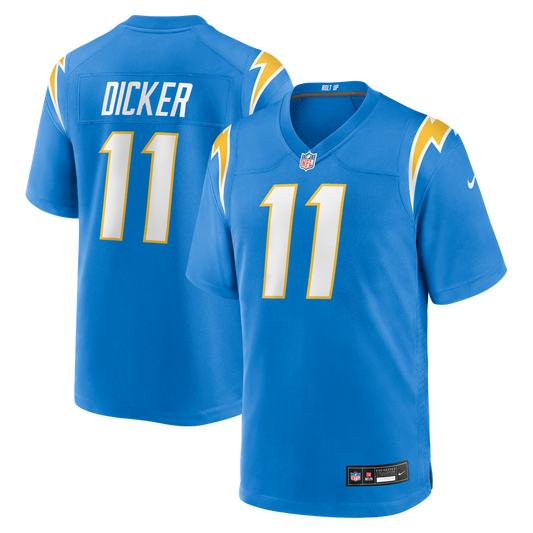 Los Angeles Chargers Cameron Dicker Nike Powder Blue Game product image 1
