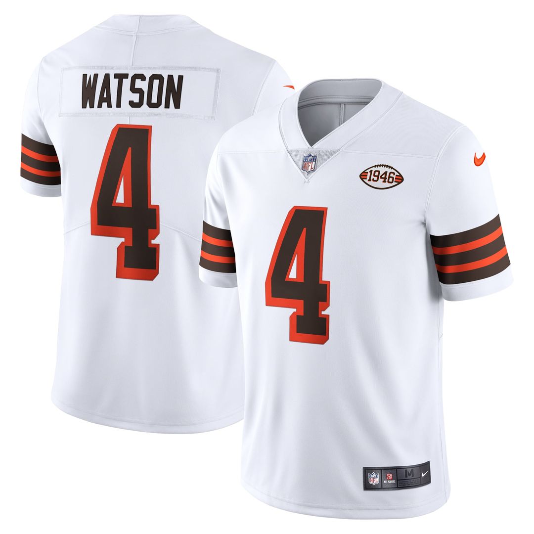 Cleveland Browns Deshaun Watson Nike White 2021 Alternate product image 1