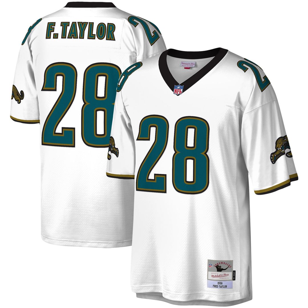 Jacksonville Jaguars Fred Taylor Mitchell & Ness White product image 4