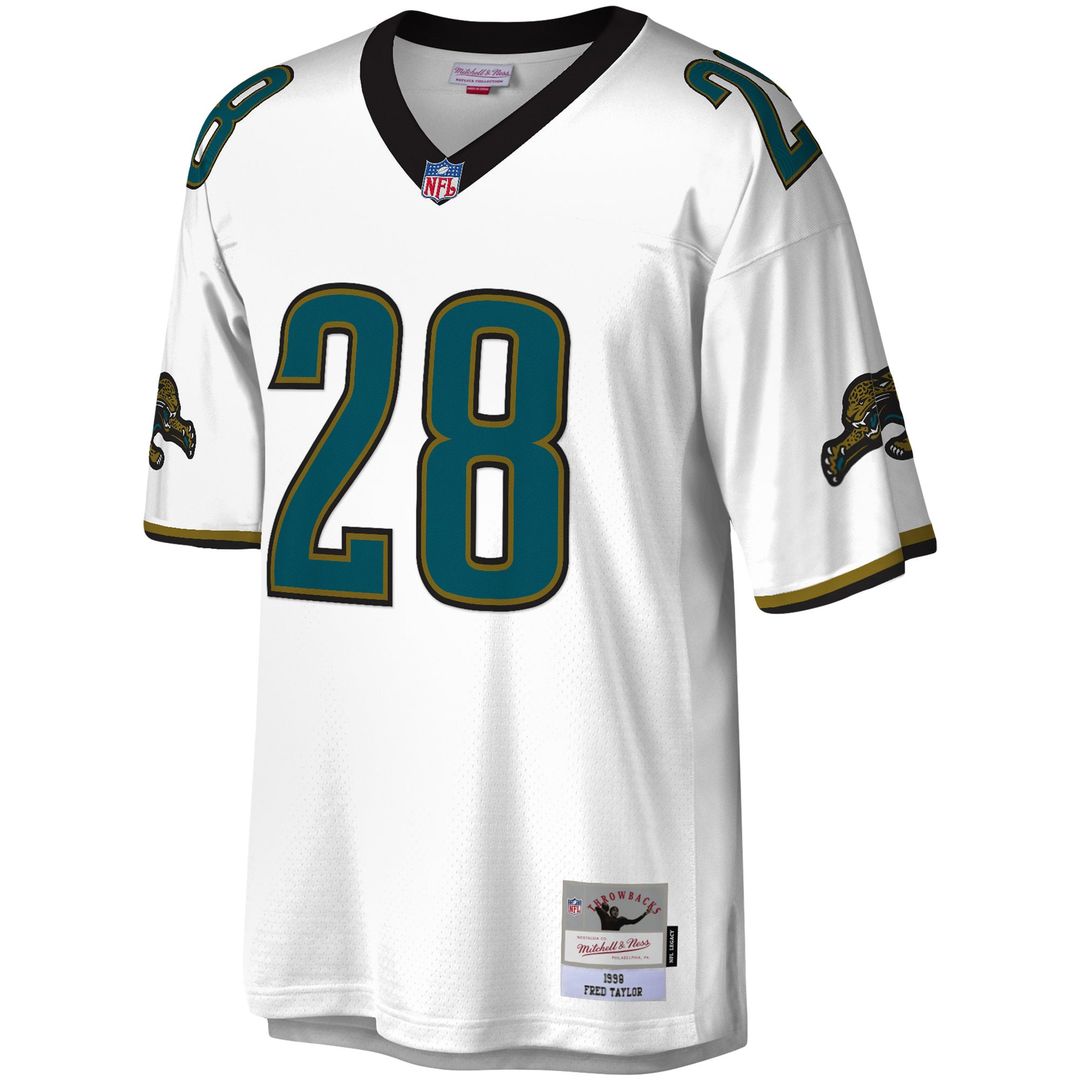 Jacksonville Jaguars Fred Taylor Mitchell & Ness White product image 5