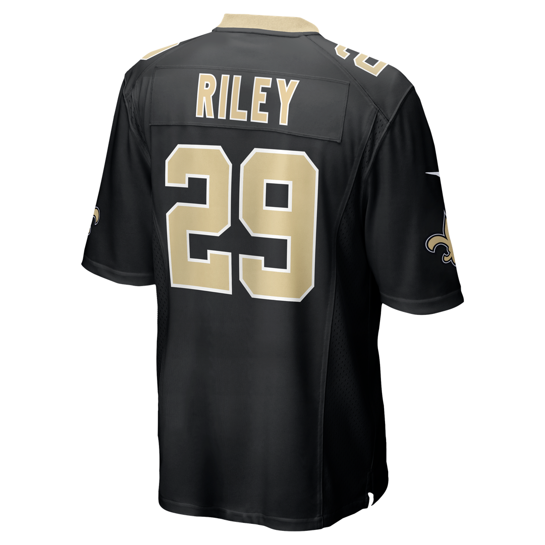 New Orleans Saints Quincy Riley Nike Black Game Jersey product image 3