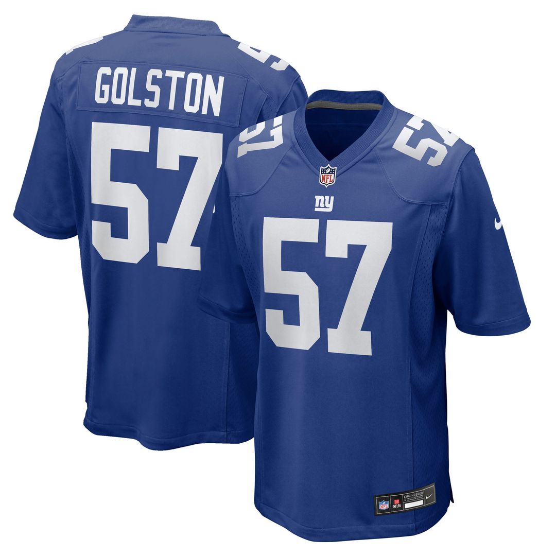 New York Giants Chauncey Golston Nike Royal Game Jersey product image 1