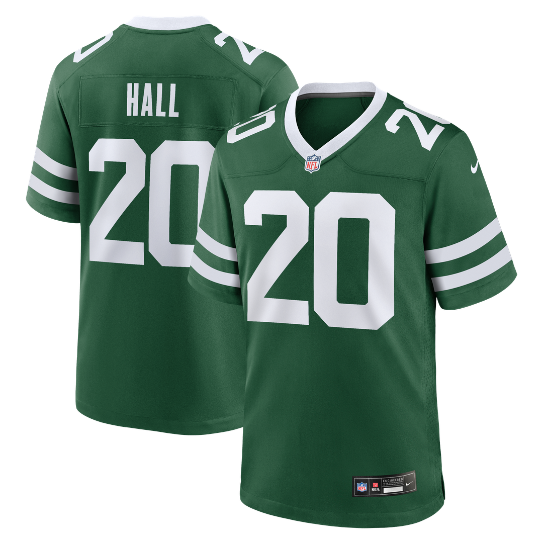 New York Jets Breece Hall Nike Legacy Green Game Jersey product image 14