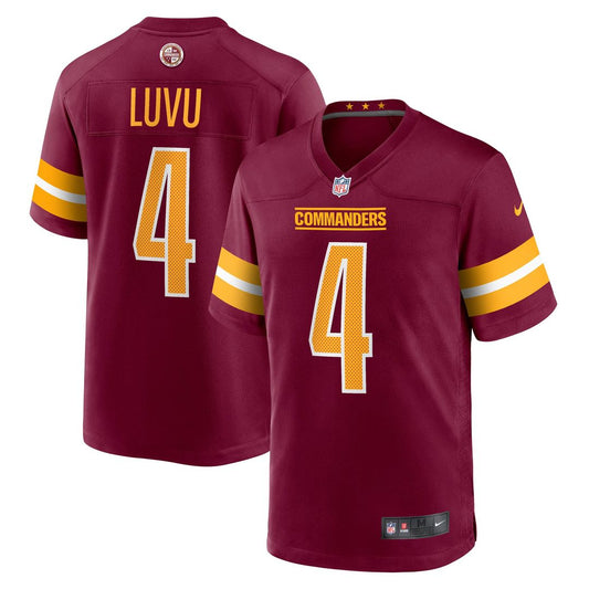 Washington Commanders Frankie Luvu Nike Burgundy Game Jersey product image 1