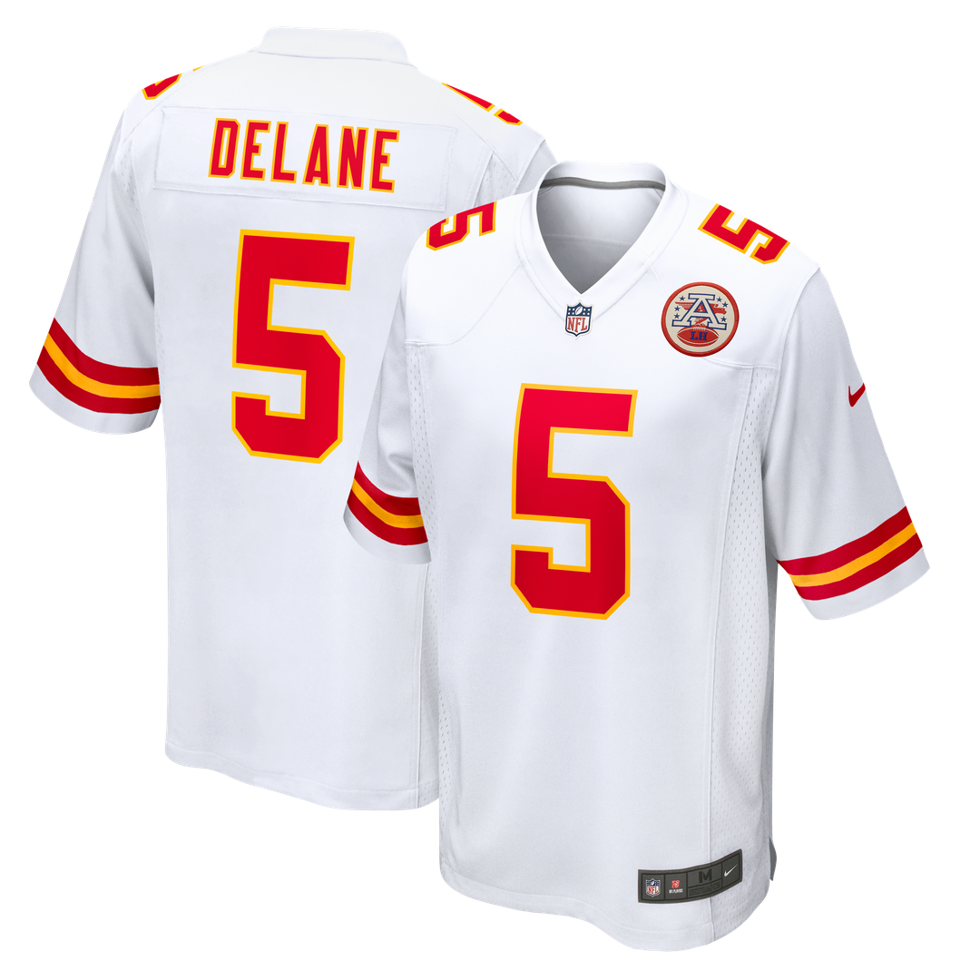Kansas City Chiefs Mansoor Delane Nike White Game Jersey product image 1