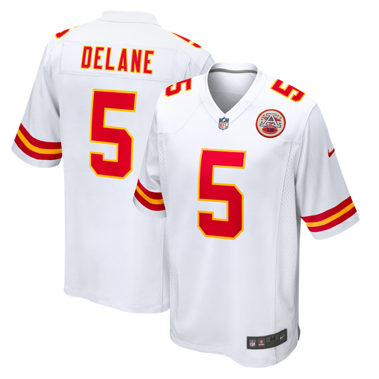 Kansas City Chiefs Mansoor Delane Nike White Game Jersey product image 1