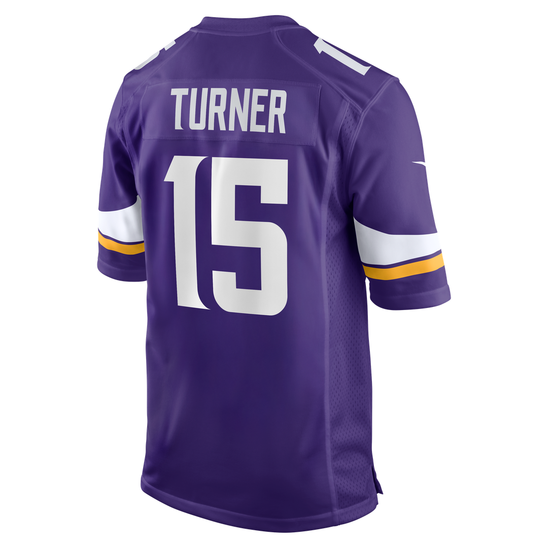 Minnesota Vikings Dallas Turner Nike Purple Game Jersey product image 3