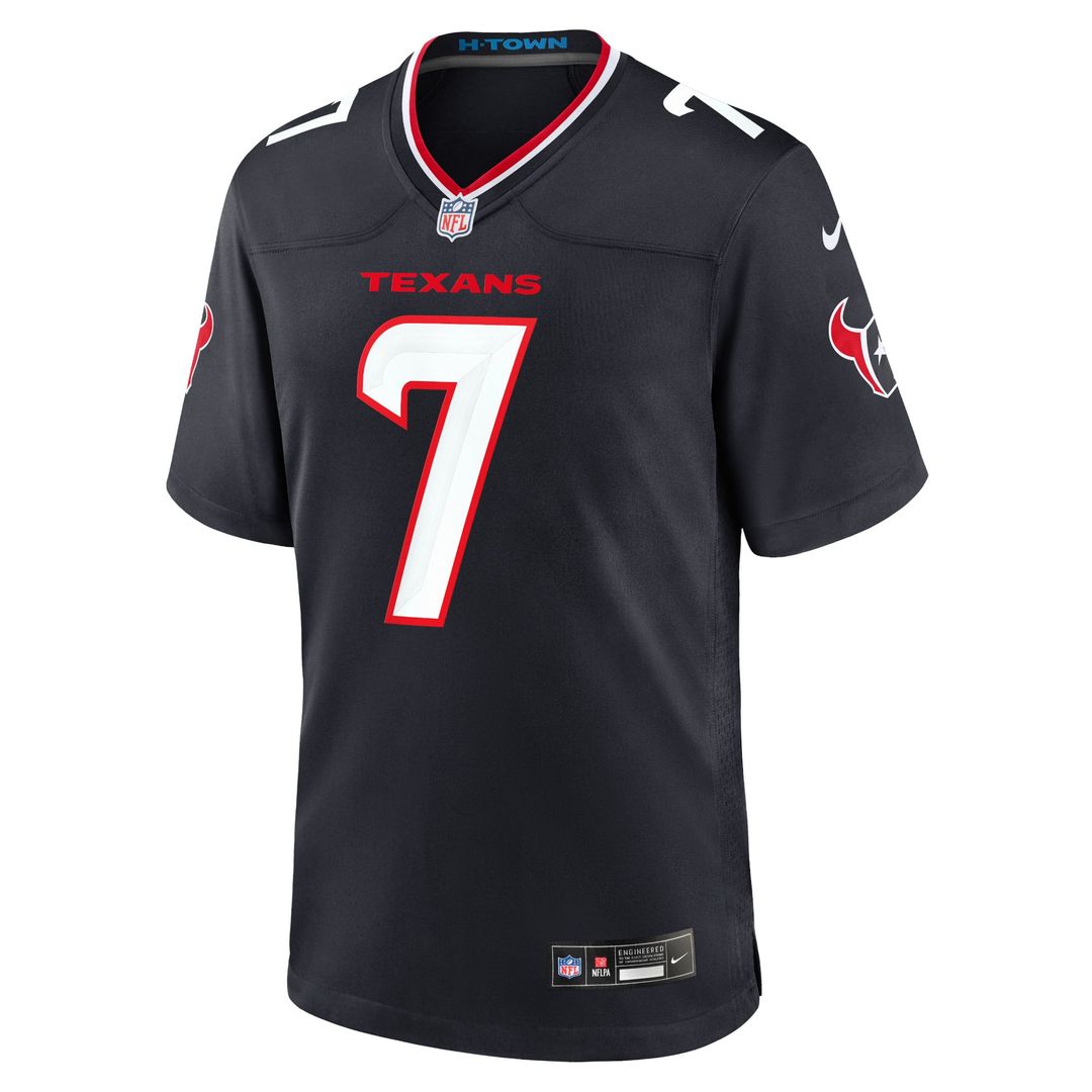 Houston Texans C.J. Stroud Nike Navy Game Jersey product image 10