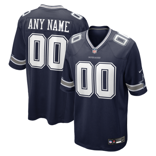 Dallas Cowboys Nike Navy Custom Jersey product image 1