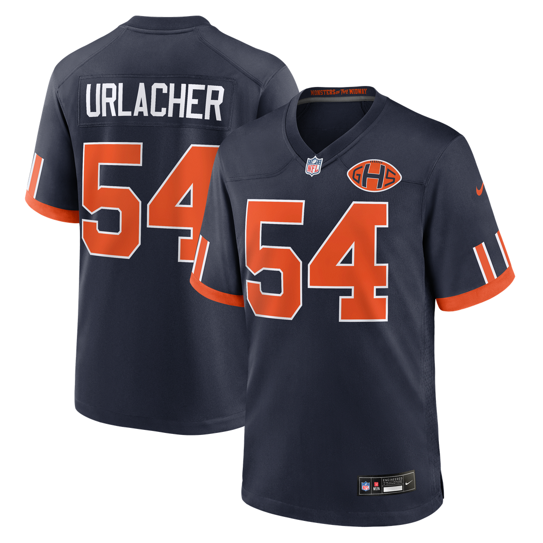 Chicago Bears Brian Urlacher Nike Navy 2026 Rivalries product image 1